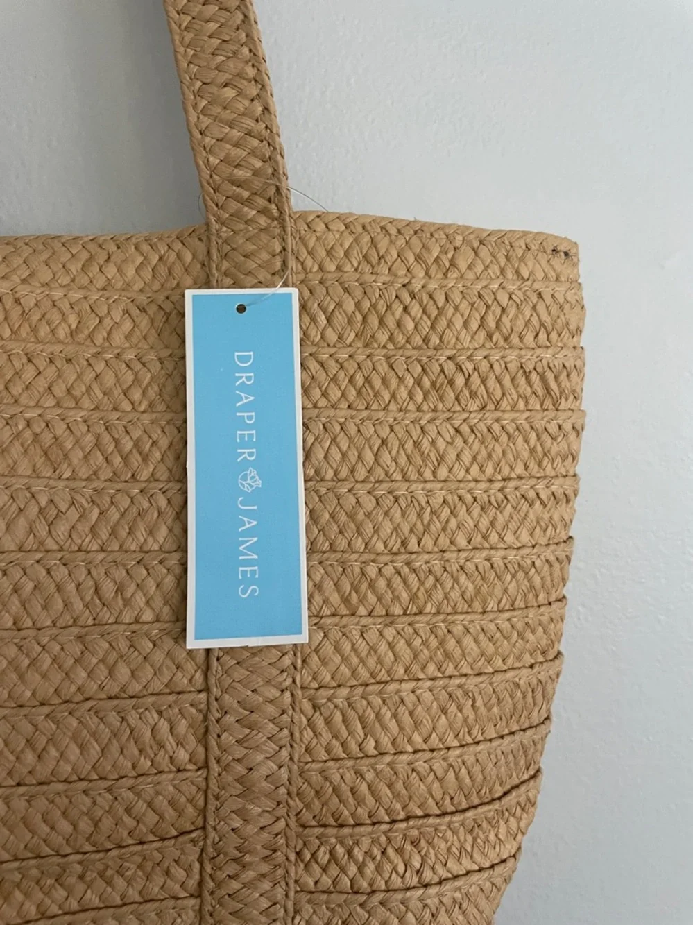 Draper James Everyday Straw Tote Bag - Picture 3 of 8